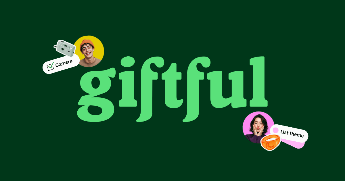 The picture giftful.com shows when its homepage is shared